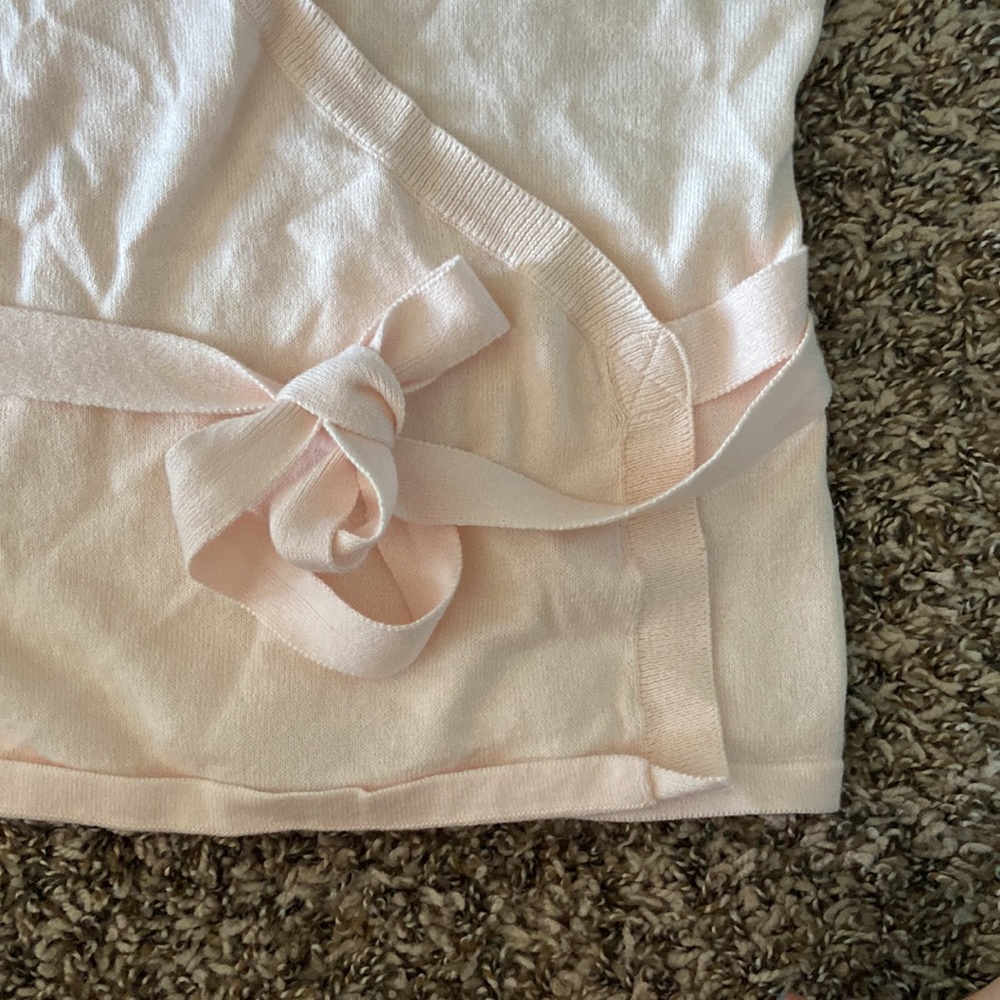 J.Crew light pink wrap shirt - Picture 2 of 10